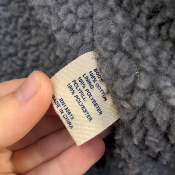 Oakwood Mountain Men's Shacket Jacket Multi Large Long Sleeve Sherpa Lined - Picture 11 of 14